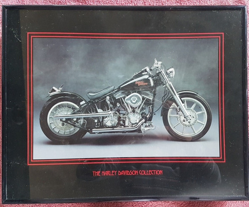 Cuadro 51x41cm Harley Davidson Marco Vidrio Consulte Envío 4