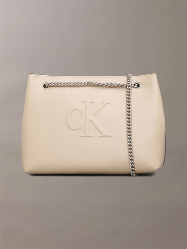 Bolsa Crossbody Beige Calvin Klein Para Mujer