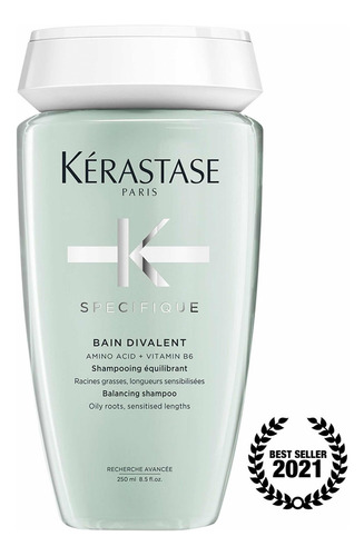 Kerastase Shampoo Bain Divalent Para Cabello Graso