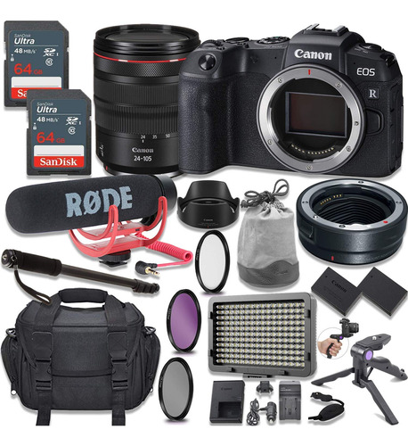 Canon Eo Rp Camara Digital Espejo Kit Lente Rf + Adaptador