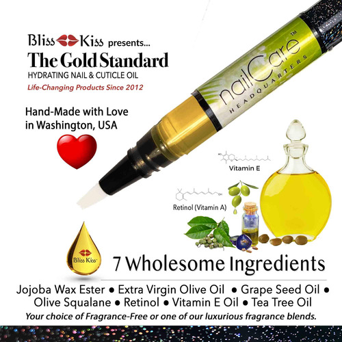 Lápiz De Aceite Para Cutículas Para Uñas, Aceite Fortalecedo