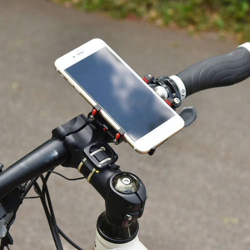 Soporte De Teléfono Para Bicicleta, Universal Y Ajustable, A