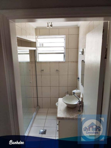 Apartamento Com 2 Dormitórios À Venda, 75 M² Por R$ 350.000,00 - Boqueirão - Santos/sp - Ap4351