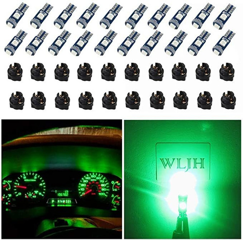 Wljh 74 Bulbo Llevado Dash Luces Super Brillante T5 2721 37 