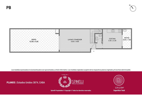 Venta Duplex Ph Tipo Casa 4 Ambientes 139m² Con Patio Jardín Parrilla 3 Baños Único En Boedo Almagro