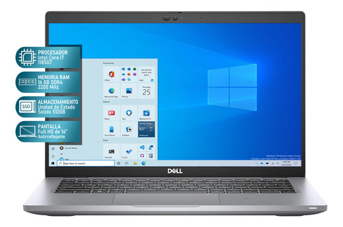 Laptop Dell Latitude 5420 Core I7 16gb 512gb Grado C (Reacondicionado)