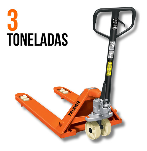 Pato De Carga 3 Toneladas Truper
