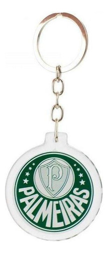 Chaveiro Escudo Time Acrílico 5cm - Palmeiras