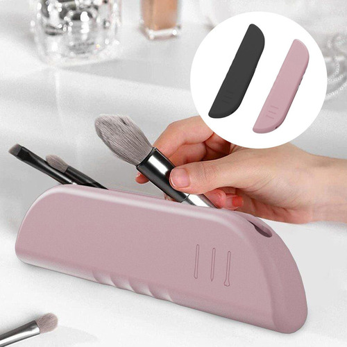 2 Soportes Portátiles Para Brochas De Maquillaje, Estuche
