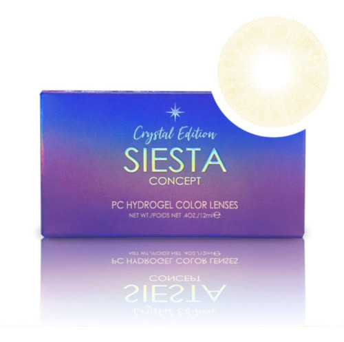 Imagen 5 de 10 de Siesta - Crystal Brown - Lentes De Contacto