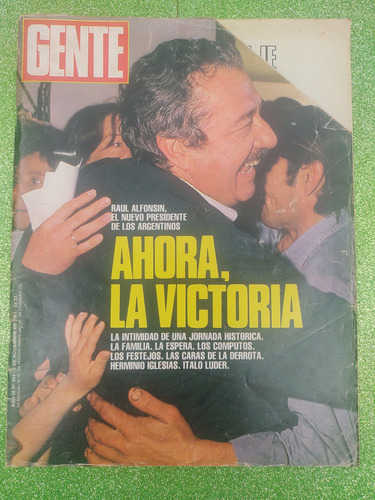 Revista Gente 1983 Alfonsín Presidente Excelente Estado (Usado)