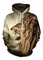Comprar Sudaderas Con Capucha Rey León Simba Diseño Impresión 3d