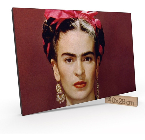Cuadro Decorativo Pintura Retrato Frida Kahlo Jd 20-0272