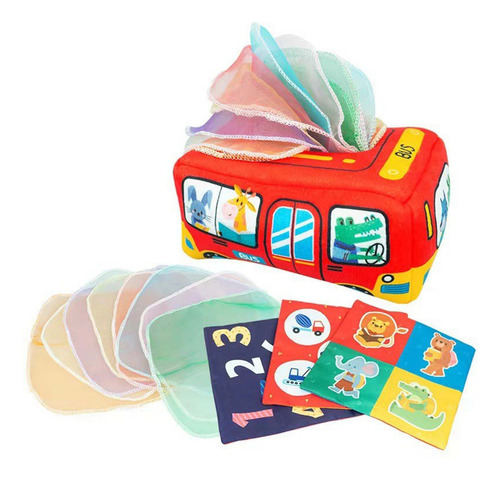 Caja De Pañuelos Para Bebés Con Relleno Suave, De Alto Contr