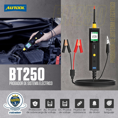 5.13 Probador De Circuito Automotriz Power Probe Led 6-30v