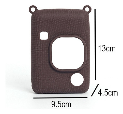 Funda De Silicona Instax Mini Liplay Funda Protectora Cámara