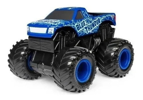 Camioneta Vehiculo Monster Blue Thunder   1.43 Original