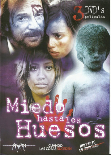 Colección Miedo Hasta Los Huesos | Dvd 3 Películas Región 1