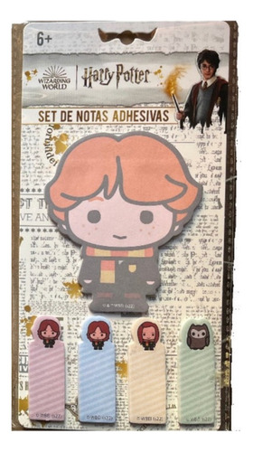Harry Potter Set Notas Adhesivas Separadores De Pagina