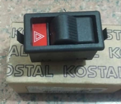 Botón Rojo Luz Emergencia Intermitentes Ford Cargo 815