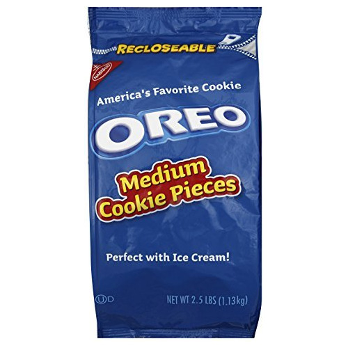 Nabisco Oreo, Piezas Medianas Para Galletas, 2.5 Libras. Bo.