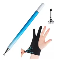Comprar Kit Caneta Pencil Touch P Tablet Luva Palm Rejection E Ponta