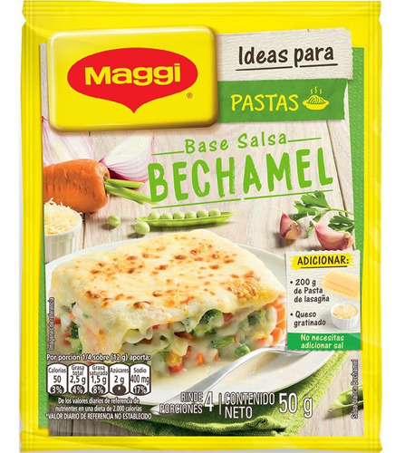 Base Salsa Bechamel X50g - g a $84