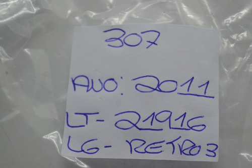 Moldura Retrovisor Sensor Chuva Peugeot 307 Original (Usado)