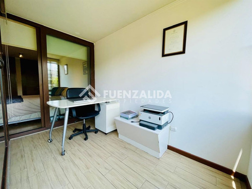 Departamento En Venta Gran Terraza De 2 Dorm. En La Dehesa
