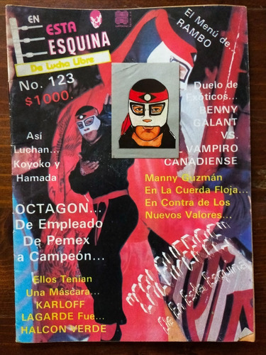 Octagon, Olimpica, Hermanos M, Rambo Revista En Esta Esquina