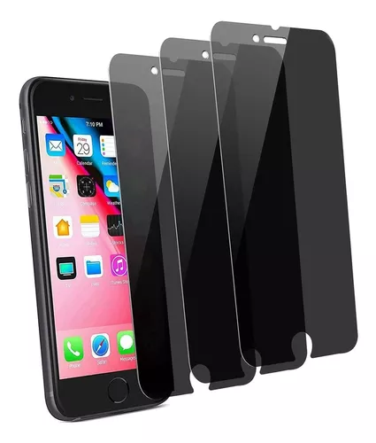 Protector De Pantalla Para iPhone 8 Plus 3 Unidades Negro