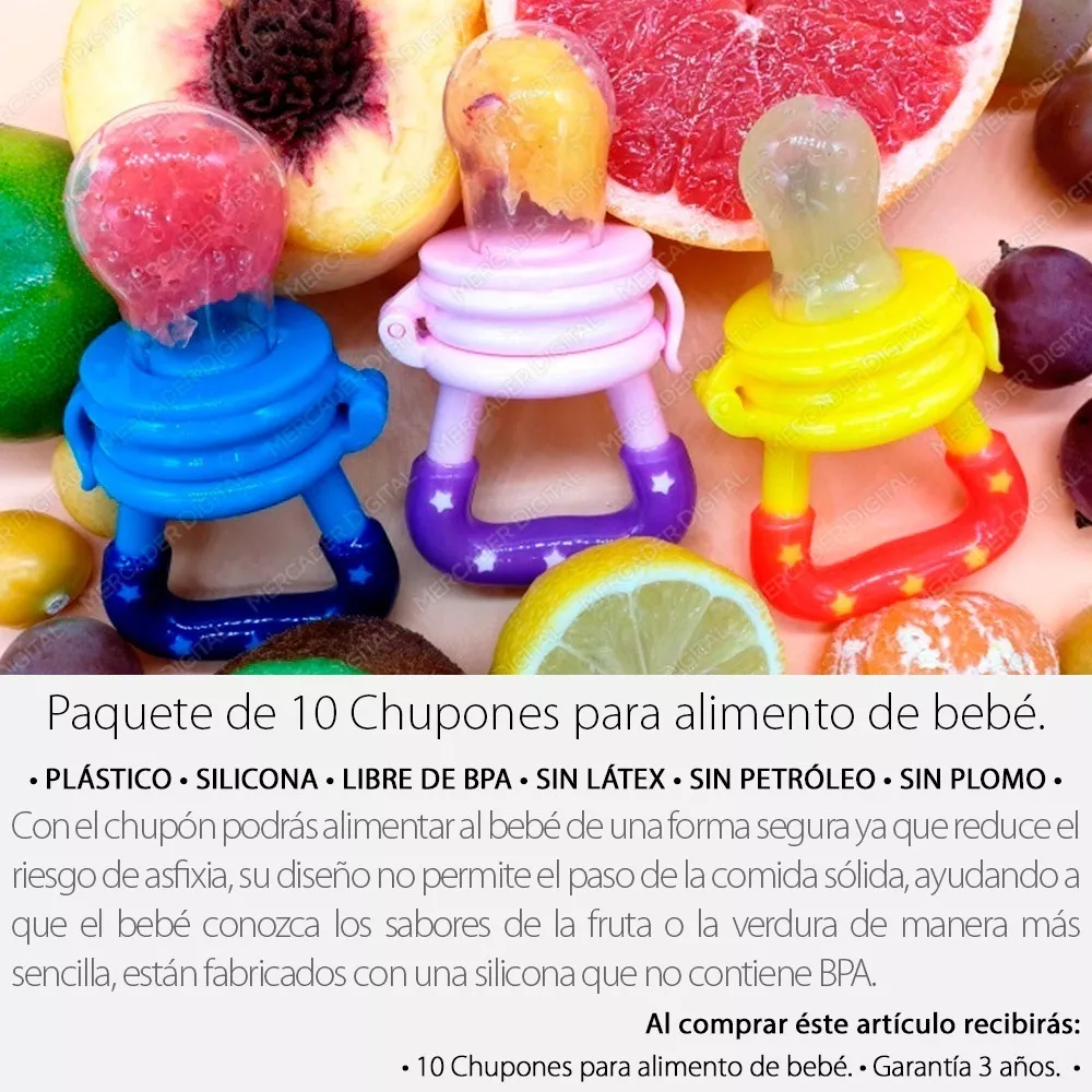 Segunda imagen para búsqueda de chupon para fruta