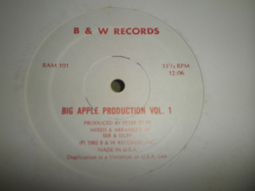Special Disco Mixer 12'' - Big Apple Production Vol.1 (1982)