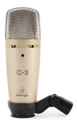 Micrófono Condensador Behringer C3 Doble Diafragma