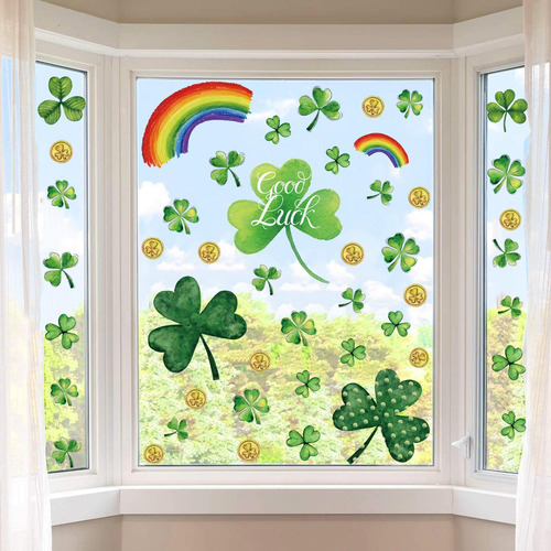 Adhesivos Para Ventanas St. Decoración Del Día De San