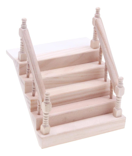 Barandilla De Casa De Muñecas, Escalera Artesanal Compacta