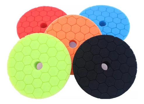 Disco De Esponja Para Encerar Y Pulir De 6 Pulgadas, 10 Unid