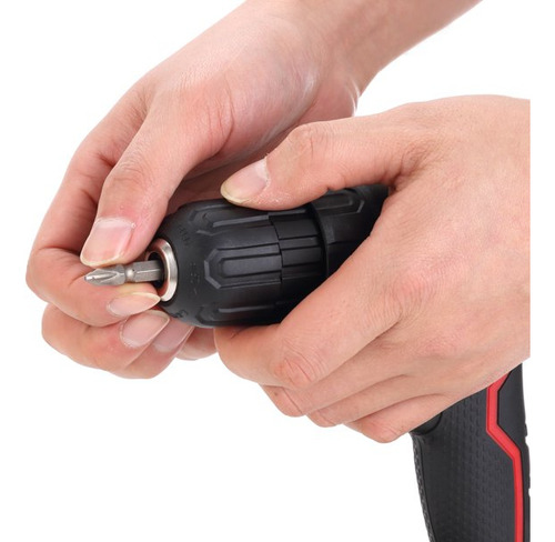 Hyper Tough Taladro Inalámbrico 20-v. Con Pila Y Cargador Co Negro