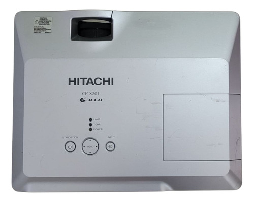 Projetor Hitachi Cpx201 Com Defeito P/conserto/retirar Peças Cinza