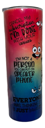 Vaso De Acero Inoxidable De Doble Pared De 20 Oz