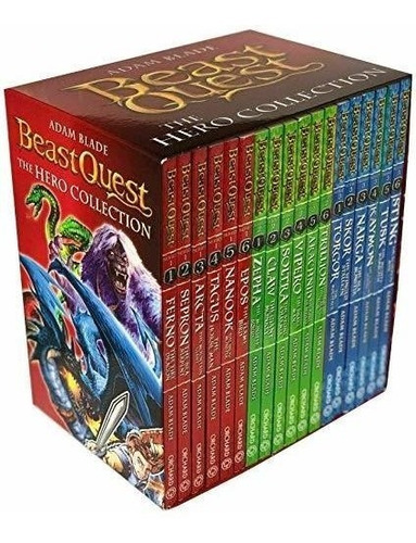 Beast Quest The Hero Collection 18 Books Series 1 - 3 Box Se