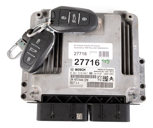 Kit Injeção Citroen C4 Cactus Thp Flex Aut 21 9806438180 (Usado)