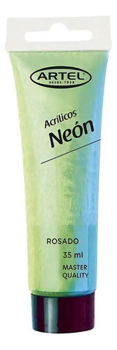 Acrílico Artel 35ml - Coleccion Completa Color VERDE NEON 862