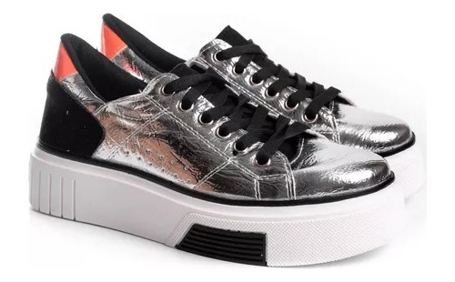 Zapatilla Kate Kuba Charlotte Plataforma Mujer Estilo Urbano