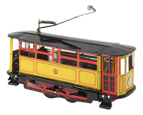 Trolley Modelo Wind Up Toys Hojalata Vintage Interesante