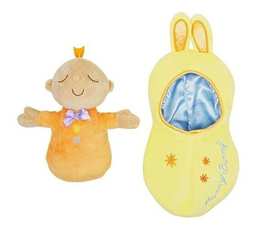 Manhattan Toy Snuggle Pod Hunny Bunny Beige First Baby Doll 