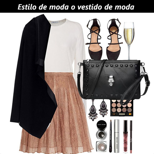 Bandoleros Gótico Tipo Sobre Bolso De Calavera Punk , Mujer Negro Bolso Bandolera Mujer,bags,bolsa Antirrobo Mujer,bolsas Mujer,croosboddy Mujer,bolsa Dama Crossbody,crossbody,bolsos Níquel Negro