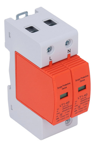 Dispositivo Pararrayos Ac Surge Protector 2p Ignífugo De 36