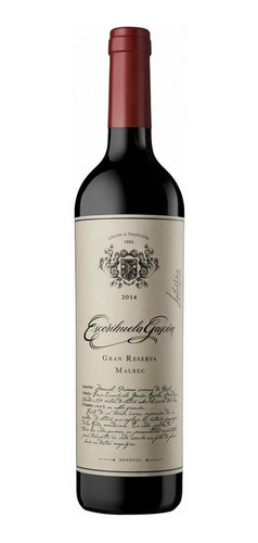 Vino Escorihuela Gascon Gran Reserva Malbec X750cc