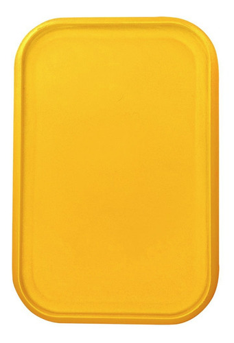 Pack De 12 Cestos Rectangulares De 13 L Color Amarillo